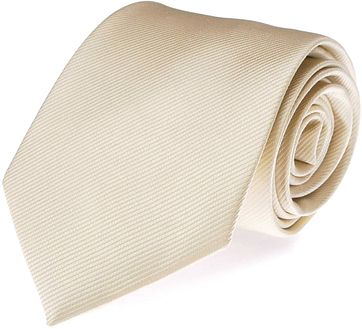 Krawatte Seide Off-White Uni F09