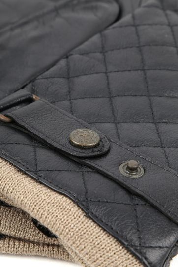 Toevoeging Vorige Franje Laimbock Quilted Gloves Blacos Black 45110 Blacos order online | Suitable
