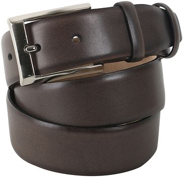 Lederg&uuml;rtel Taupe