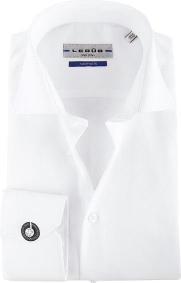 Ledub Non Iron SL7 Shirt White