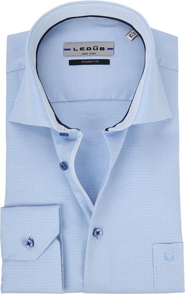 Ledub Overhemd Blauw Non Iron Mf ledub kopen in de aanbieding Ledub Overhemd Blauw Non Iron Mf ledub kopen in de aanbieding