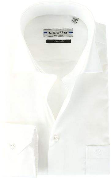 Ledub Overhemd Ecru Non Iron