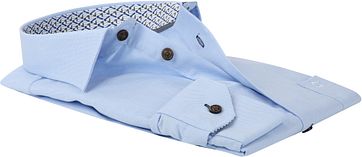 Ledub Overhemd MF Dessin Lichtblauw