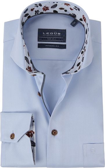Ledub Overhemd MF Uni Lichtblauw