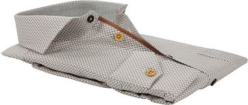 Ledub Shirt MF Dessin Brown