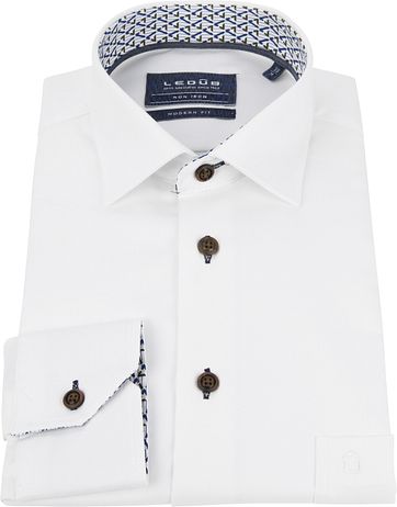 Ledub Shirt MF Dessin White