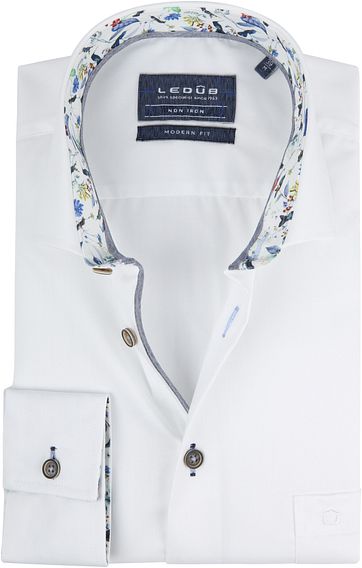 Ledub Shirt Non Iron MF White