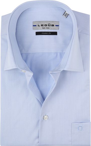 Ledub Shirt Short Sleeve Light Blue