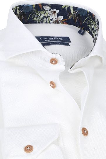 Ledub Shirt Stretch White