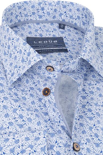 Ledub Shirt Sunflowers Blue