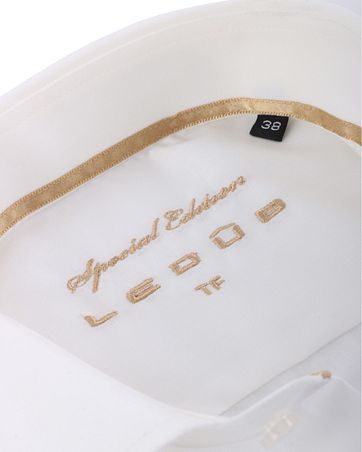 Ledub Wedding Shirt Ecru