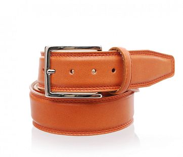 Leren Riem Oranje G59