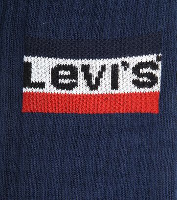 Levi's 2-Pack Sportswear Socken Dunkelblau