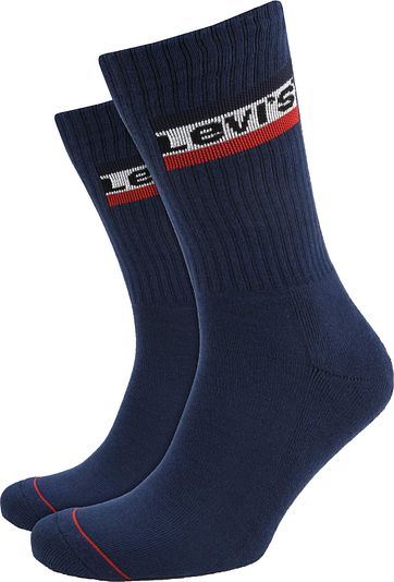 Levi's 2-Pack Sportswear Sokken Navy