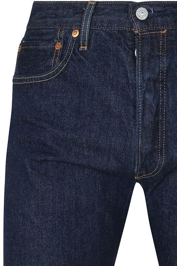 Levi’s 501 Broek Regular Fit Donkerblauw