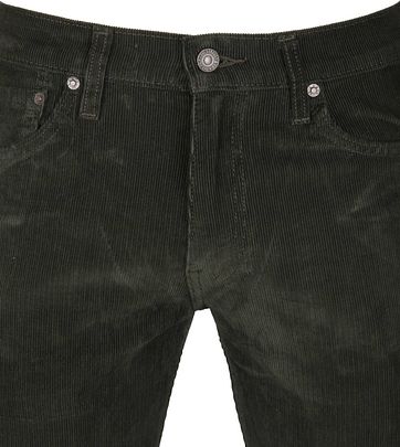 levi's 511 corduroy green