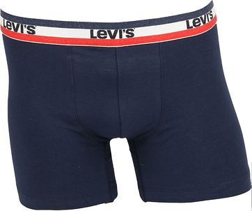 Levi's Boxer Shorts 2-Pack Grey Blue