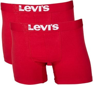 Levi's Boxershort 2-Pack Chili Rood