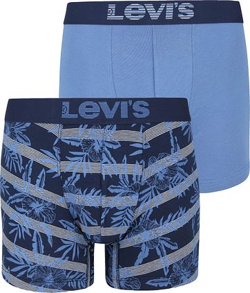 Levi's Boxershorts 2-Pack Blauw Navy