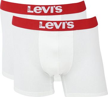 Levi's Boxershorts 2-Pack Wit