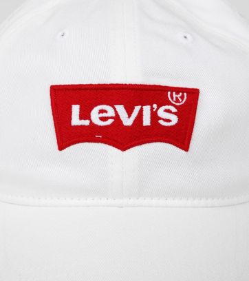 levis white cap