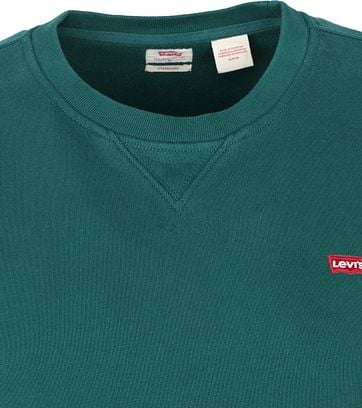 Levi's Original Sweater Donkergroen