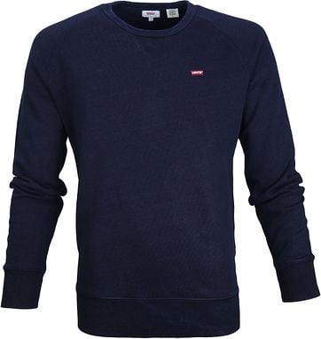Levis Original Sweater Navy levis kopen in de aanbieding