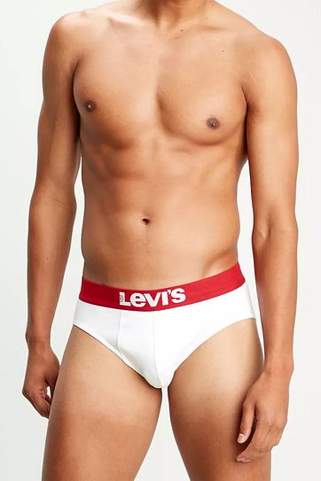Levi's Slips 2-Pack Wit