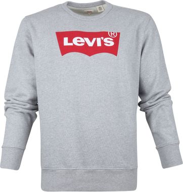 grey levis sweater