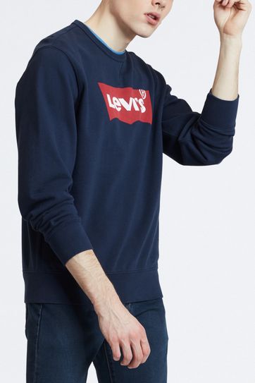 levis blue sweater