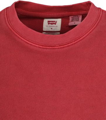 levi's red sweater