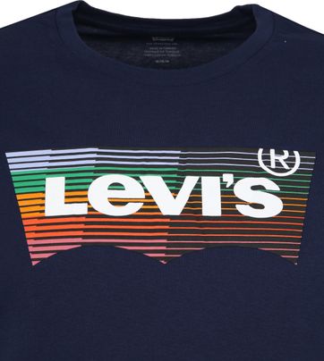 levi's classic logo tee