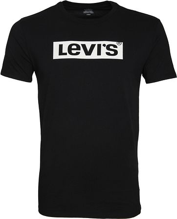 Levi's T-shirt Graphic Schwarz