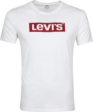 levi's white tee shirt