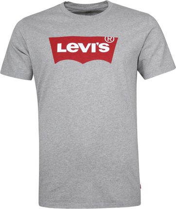 Levi's T-shirt Logo Print Graphic Grey 