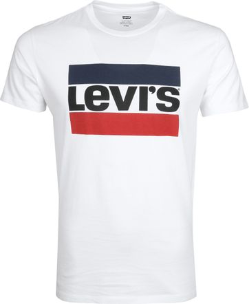 levis logo white