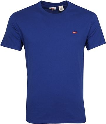 Levi's T-shirt Small Logo Blau