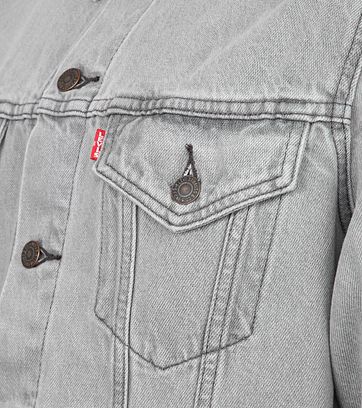 Levi's Trucker Jeansjacke Grau