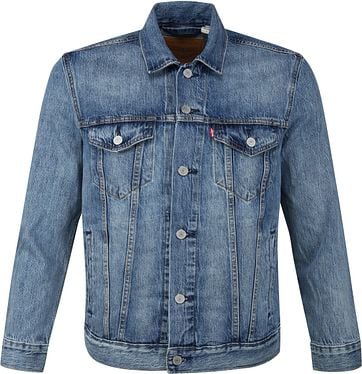 Levi's Trucker Spijkerjack Hellblau