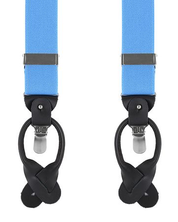 Light Blue Suspenders