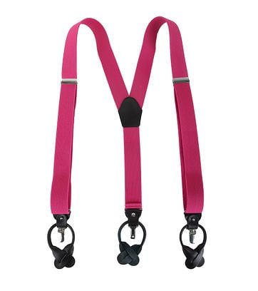 Luxus Hosenträger Pink