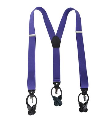 Luxus Hosenträger Violett