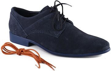Luxus STBL Herren Schuhe Suede Navy