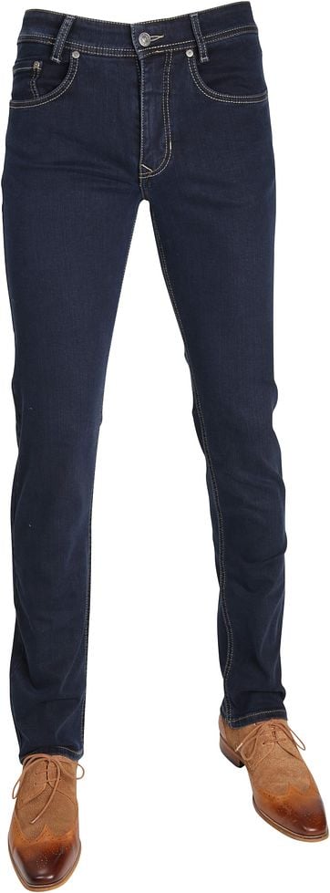Mac Broeken Broek Arne Stretch Blue Black H799 mac broeken kopen in de aanbieding Mac Broeken Broek Arne Stretch Blue Black H799 mac broeken kopen in de aanbieding
