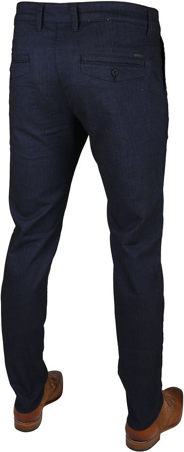 Mac Jeans Lennox Herringbone Navy