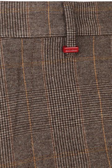 Mac Lennox Chino Taupe Check