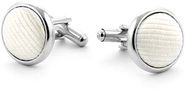 Manschettenknöpfe Seide Off-White F09