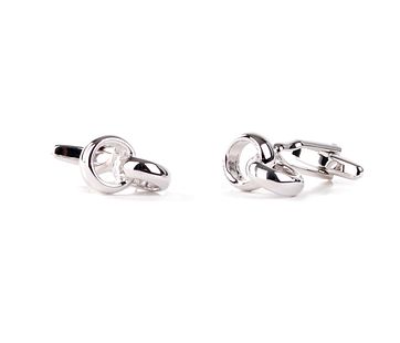 Manschettenkn&ouml;pfe Silber Trauringe