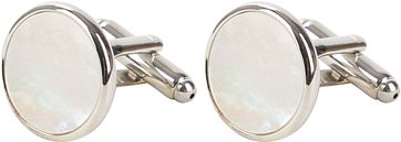 Manschettenknöpfe Silver Pearl