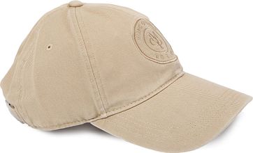 beige polo cap